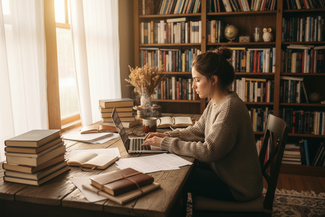 Finding Peace Through Cozy Stories as a New Year Begins